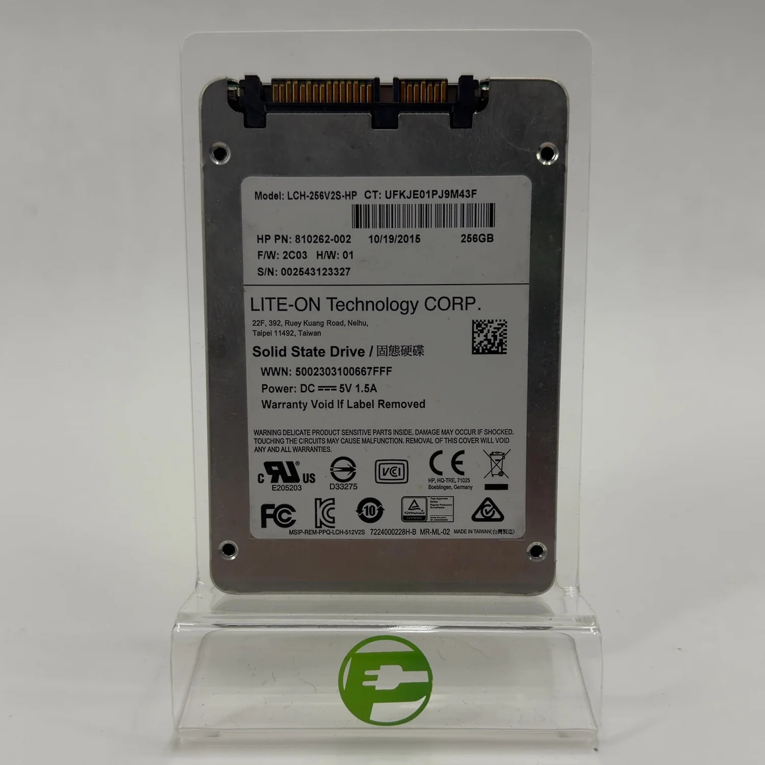 LITE-ON 2.5" LCH-256V2S-HP 256GB SATA III 6Gbps SSD