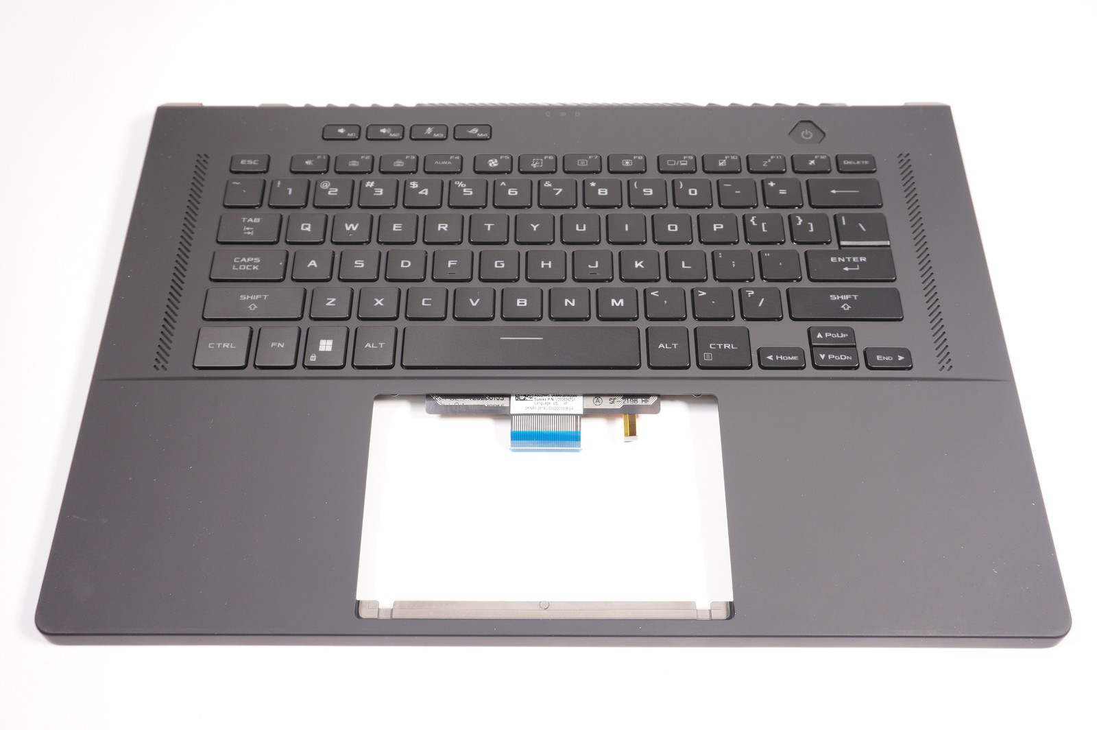6053B1991601  US Palmrest Keyboard Off Black GU603ZW-M16.I93070T