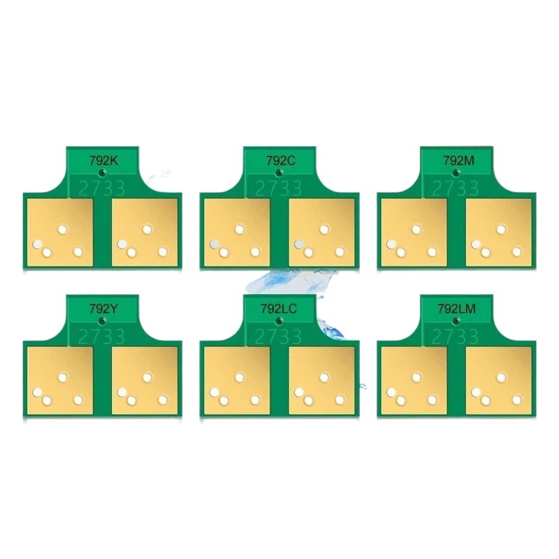 792 Ink Cartridge Chip For HP 210 260 280 Designjet L26100 L26500 L28500 4pcs