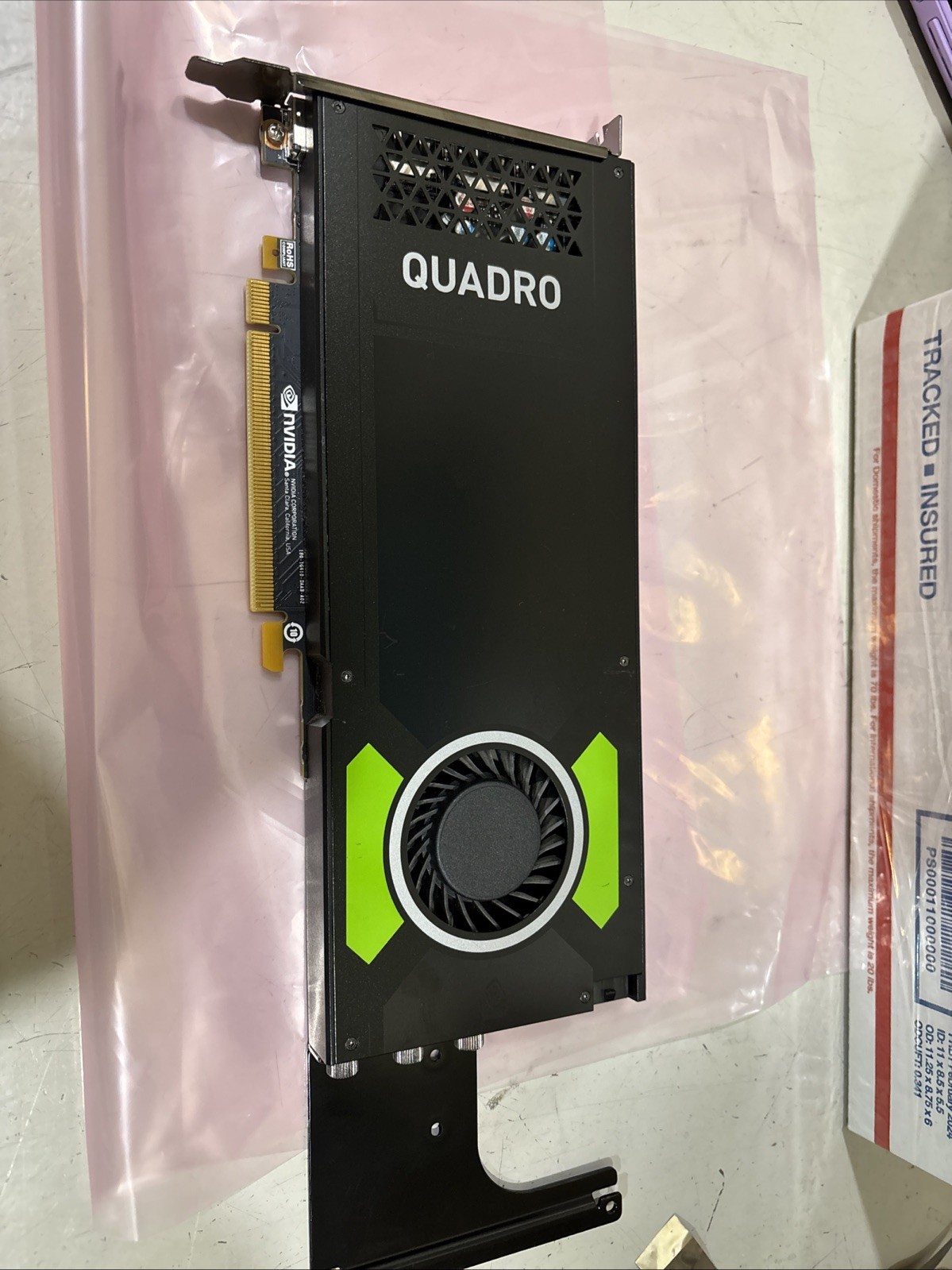 NVIDIA Quadro P4000 8GB GDDR5 PCIe Graphics Card Dell P/N: 0TWPW0 Tested