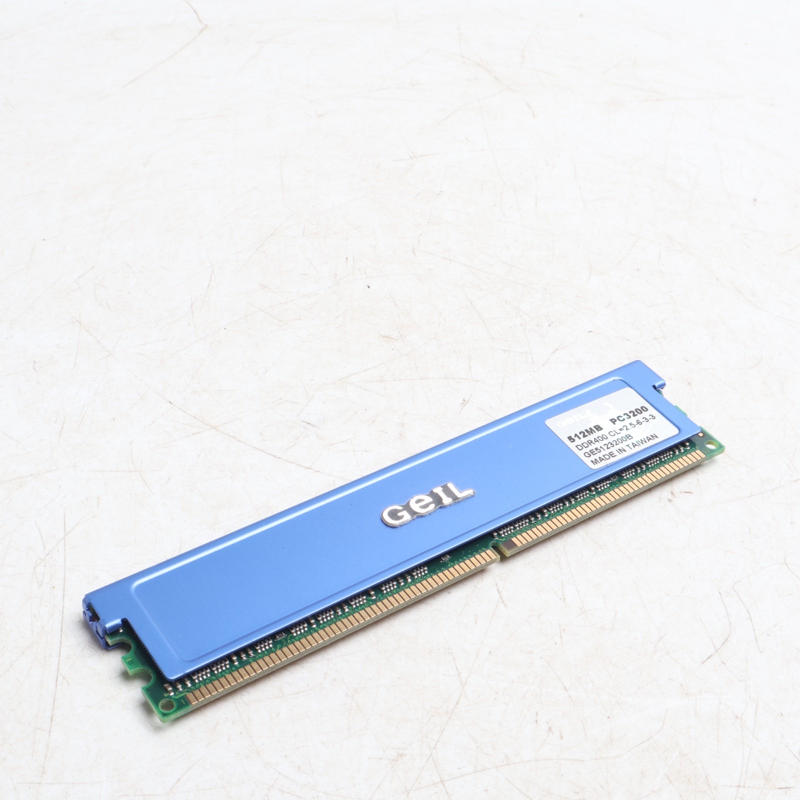 2x GEIL 512MB PC3200 Vintage Ram DDR400
