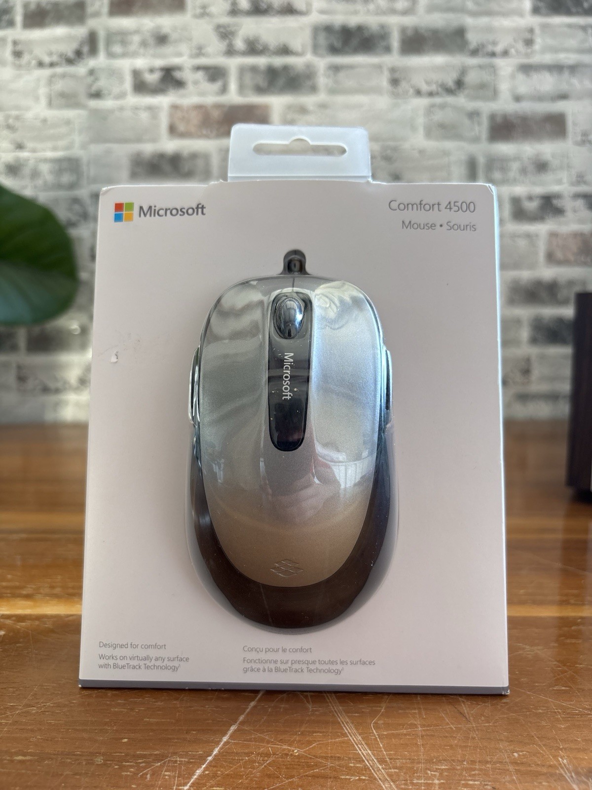 ⭐️Microsoft Comfort 4500⭐️Standard BlueTrack Mouse Scroll Wheel Black Gray⭐️NEW