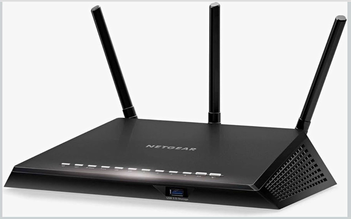NETGEAR Nighthawk R6700 AC1750 Dual-Band WiFi Router 4-Port Gigabit USB3