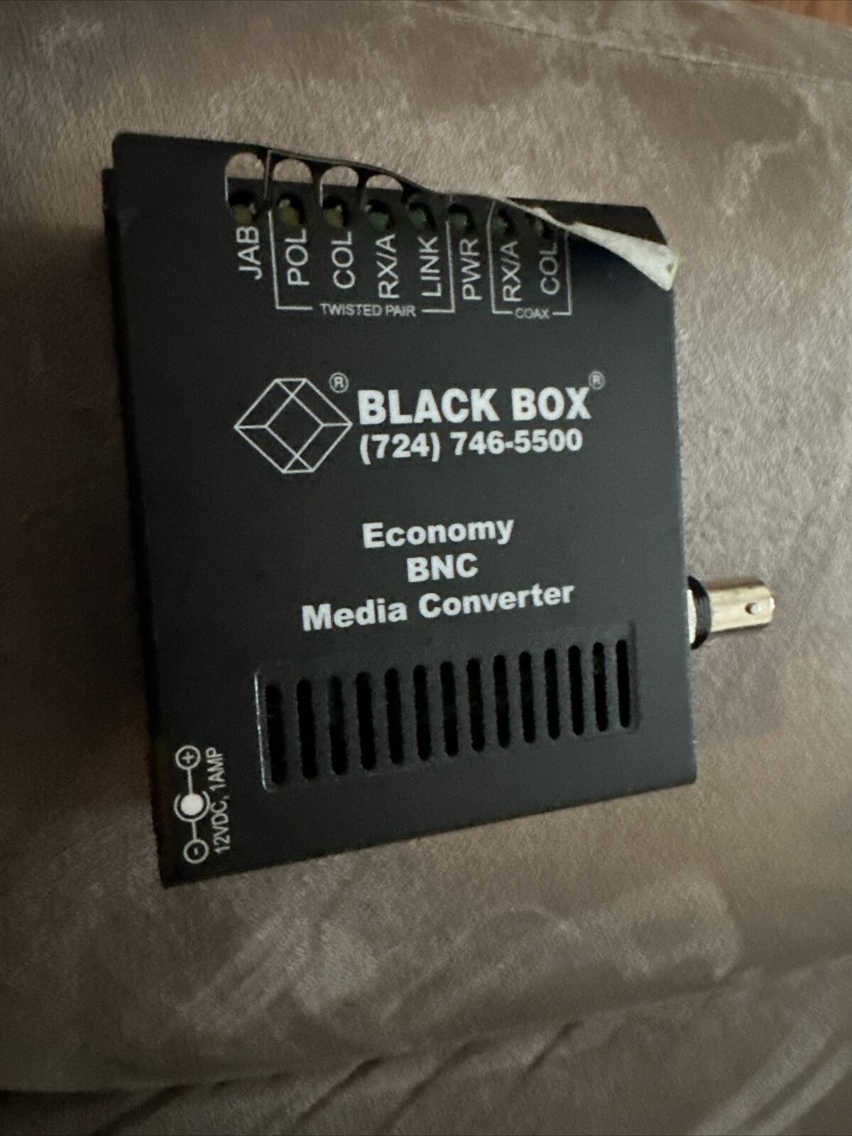 black box media converter LE1502A-R3. Untested