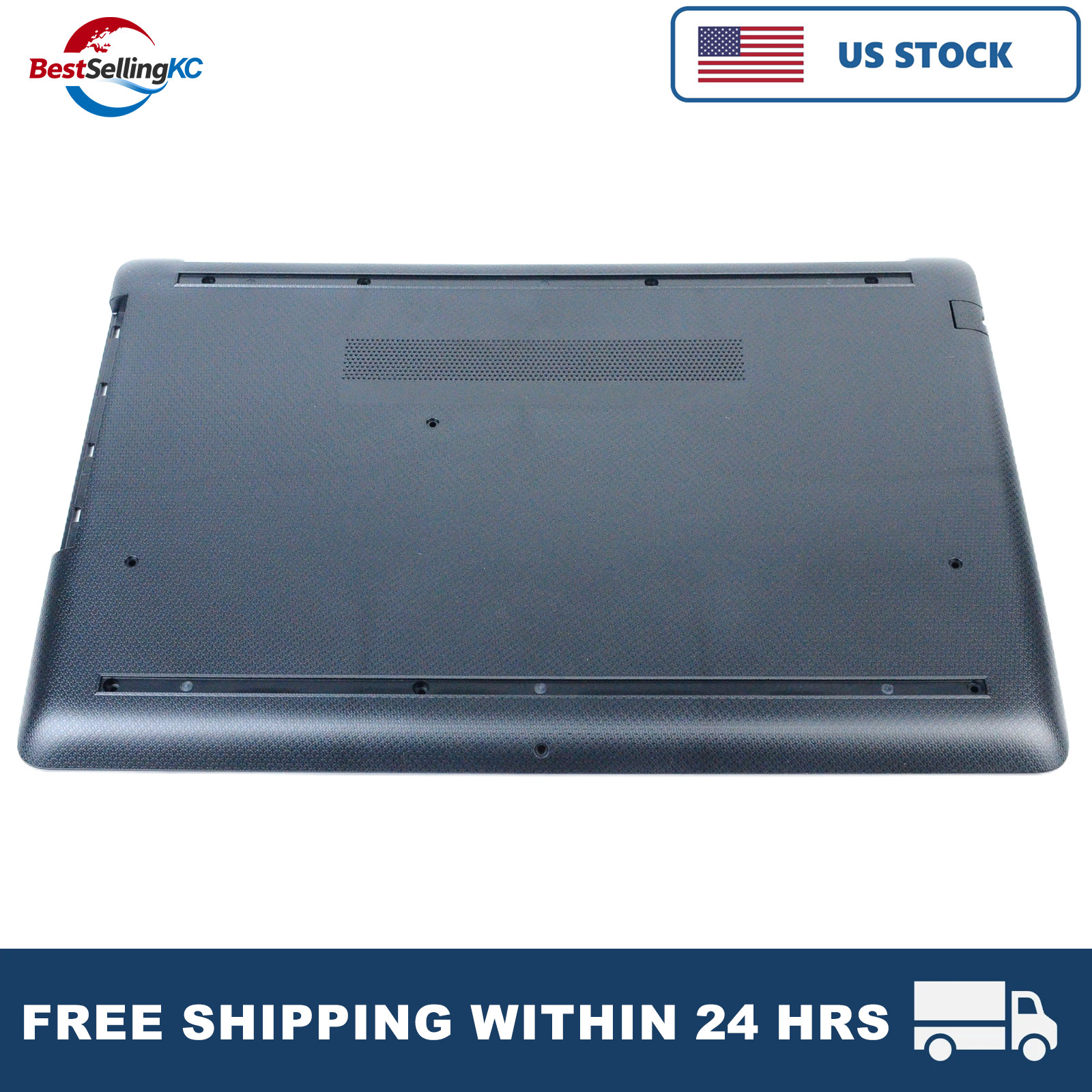 For HP 15-DA 15-DB 15T-DA 15T-DB Laptop Bottom Case Base Cover Black w/DVD New