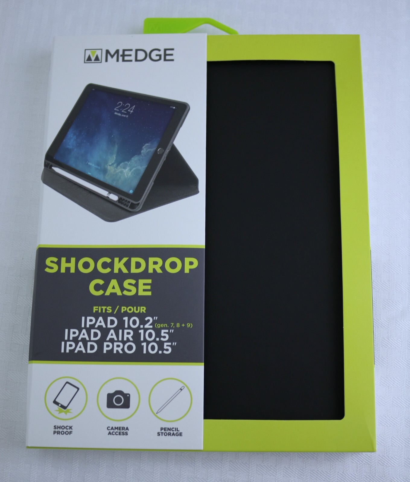 NEW Medge Shockdrop Case Fits Ipad 10.2" Gen 7,8+9 Ipad Air 10.5" Ipad Pro 10.5"