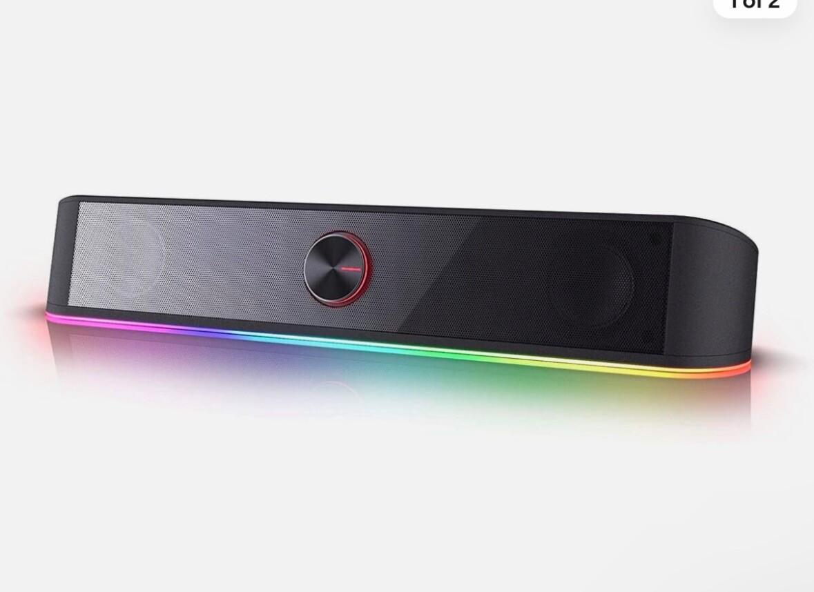 Redragon Stereo Clear Sound ADIEMUS Stereo Soundbar USB Powered
