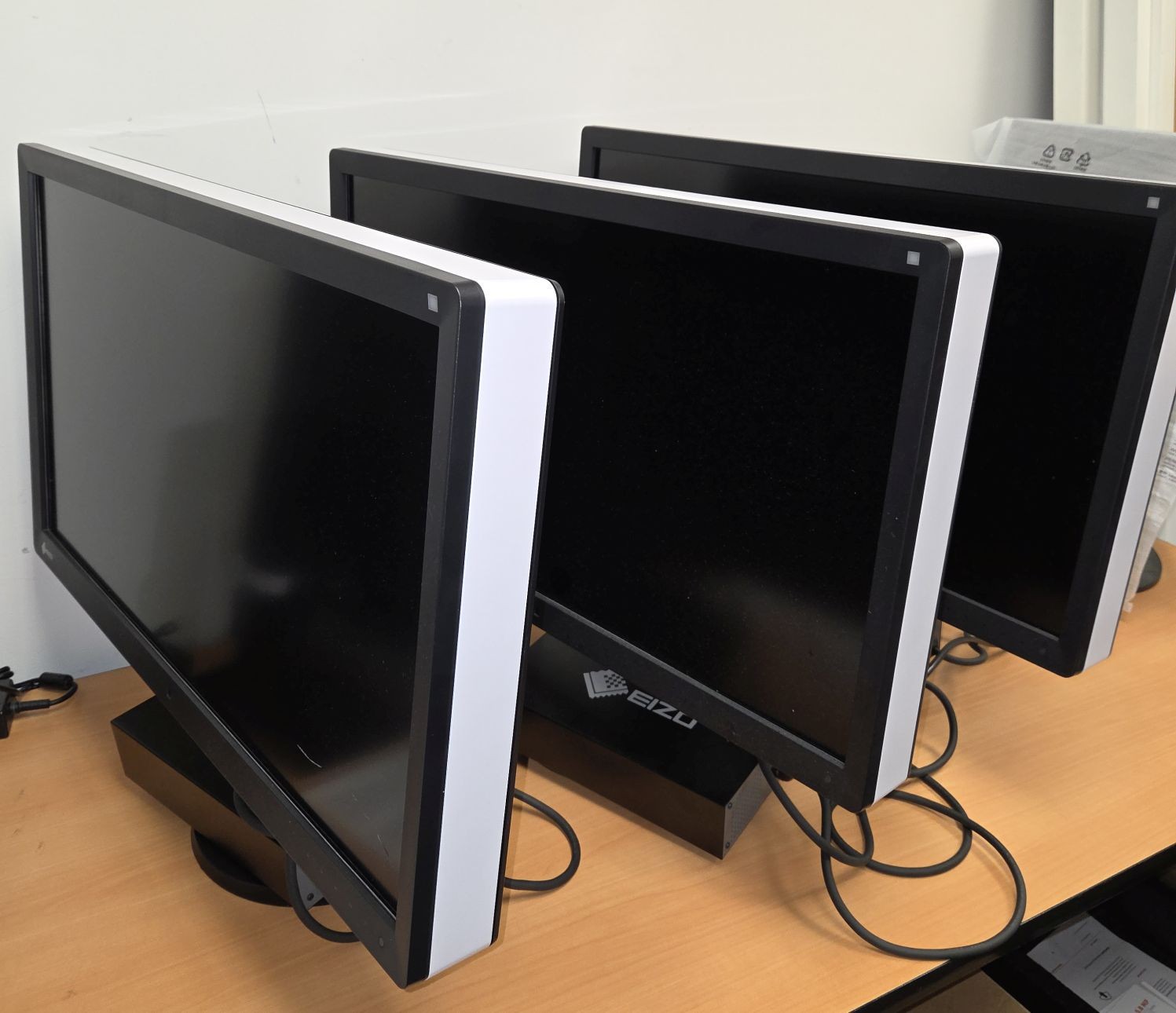 EIZO RadiForce RX850 8 MP 31.3" Diagnostic LCD Monitor w/Power Supply - Lot of 3