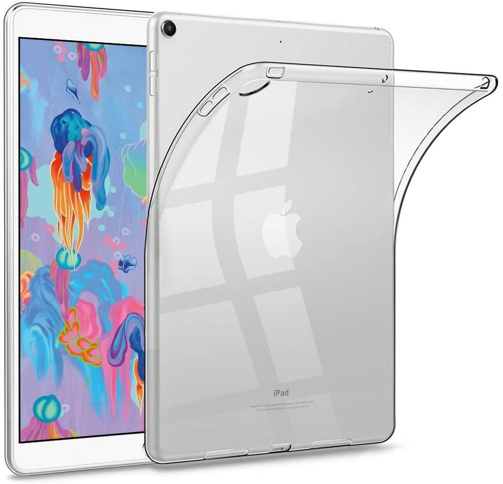 Ultra Slim Transparent Clear Soft Rubber Back Cover Skin for Apple iPad AIR 9.7"