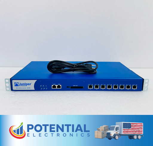 Juniper NETSCREEN - 208 NS-208-001 Firewall w PWR CORD AS SHOWN  🚚