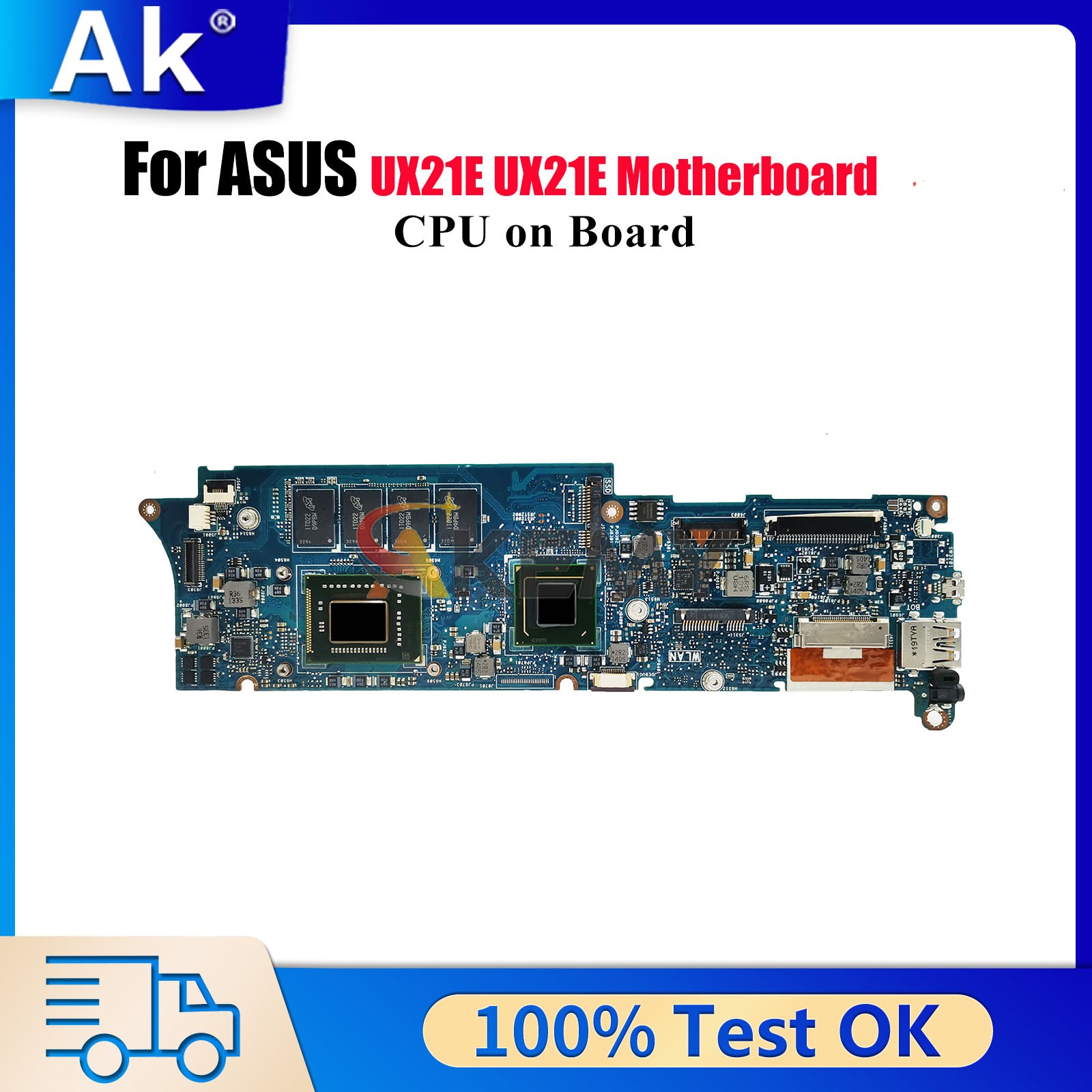 UX21E Laptop Motherboard For ASUS ZenBook UX21E Mainboard With CPU tests OK