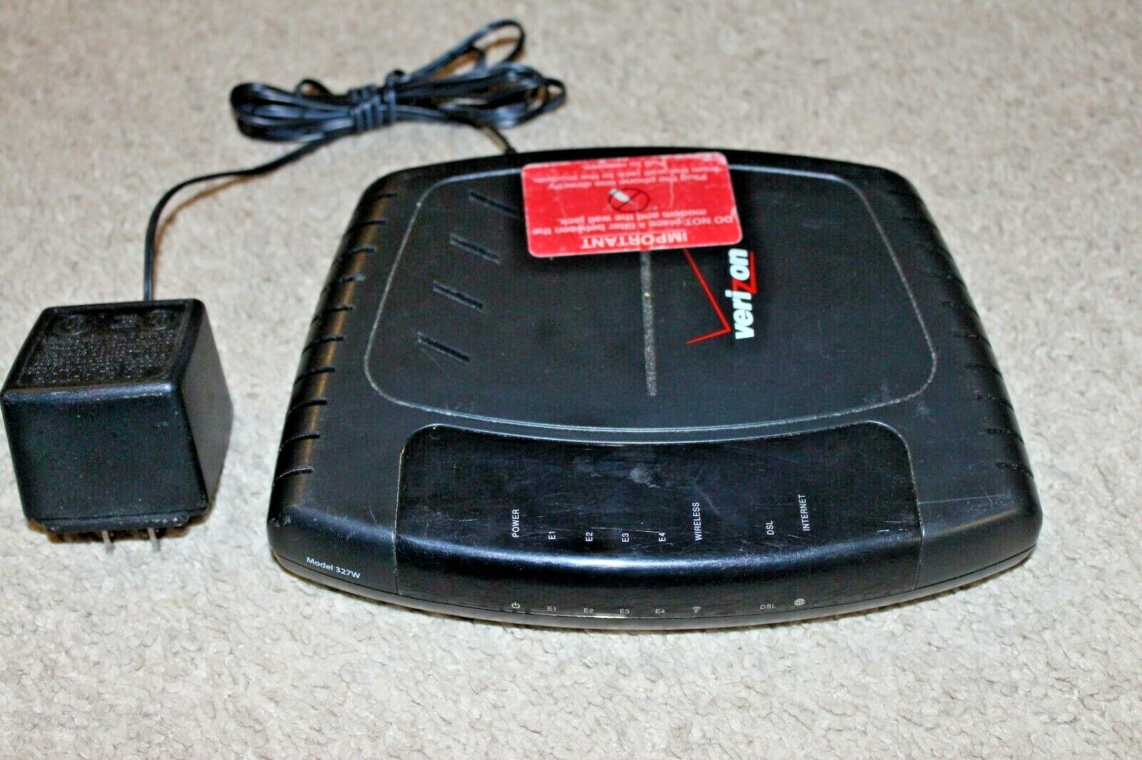Verizon Westell Model # D90-327W15-06 Rev H Wireless Modem Gateway Router