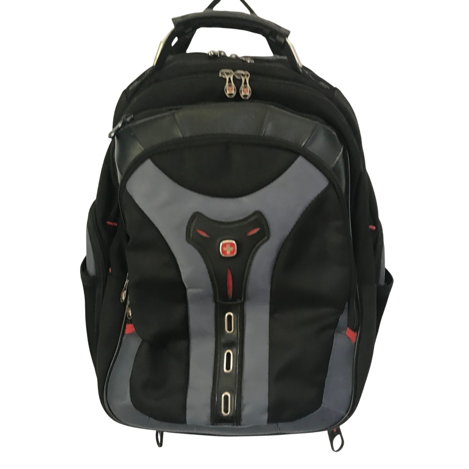 Swiss Gear Wenger Pegasus 17 Inch Laptop Backpack Black Grey TSA model 27306060