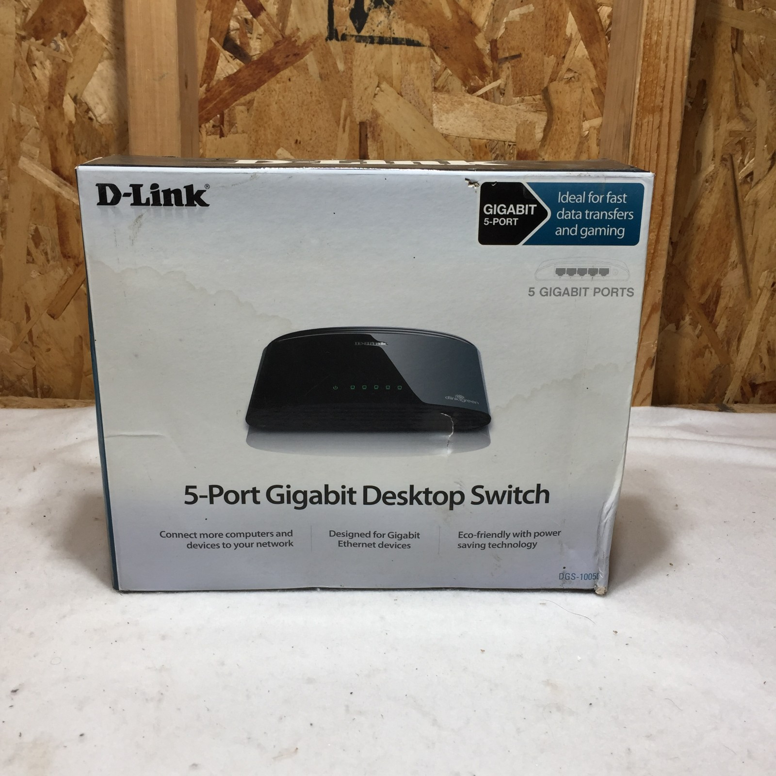 D-Link 5-Port Gigabit Desktop Switch