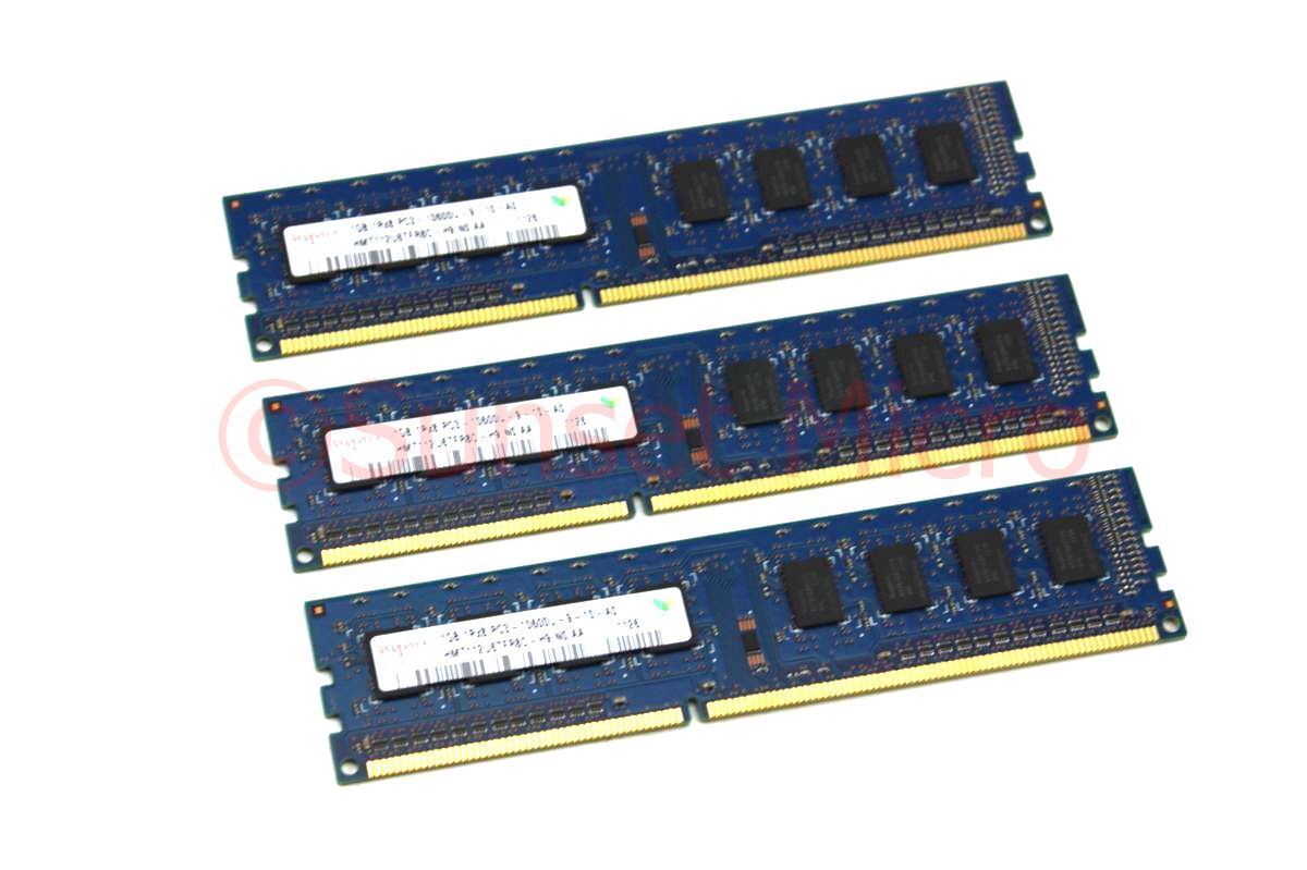 Hynix HMT112U6TFR8C Desktop Memory 1Rx8 Non-ECC (3X1GB) 3GB PC3-10600 240-PIN