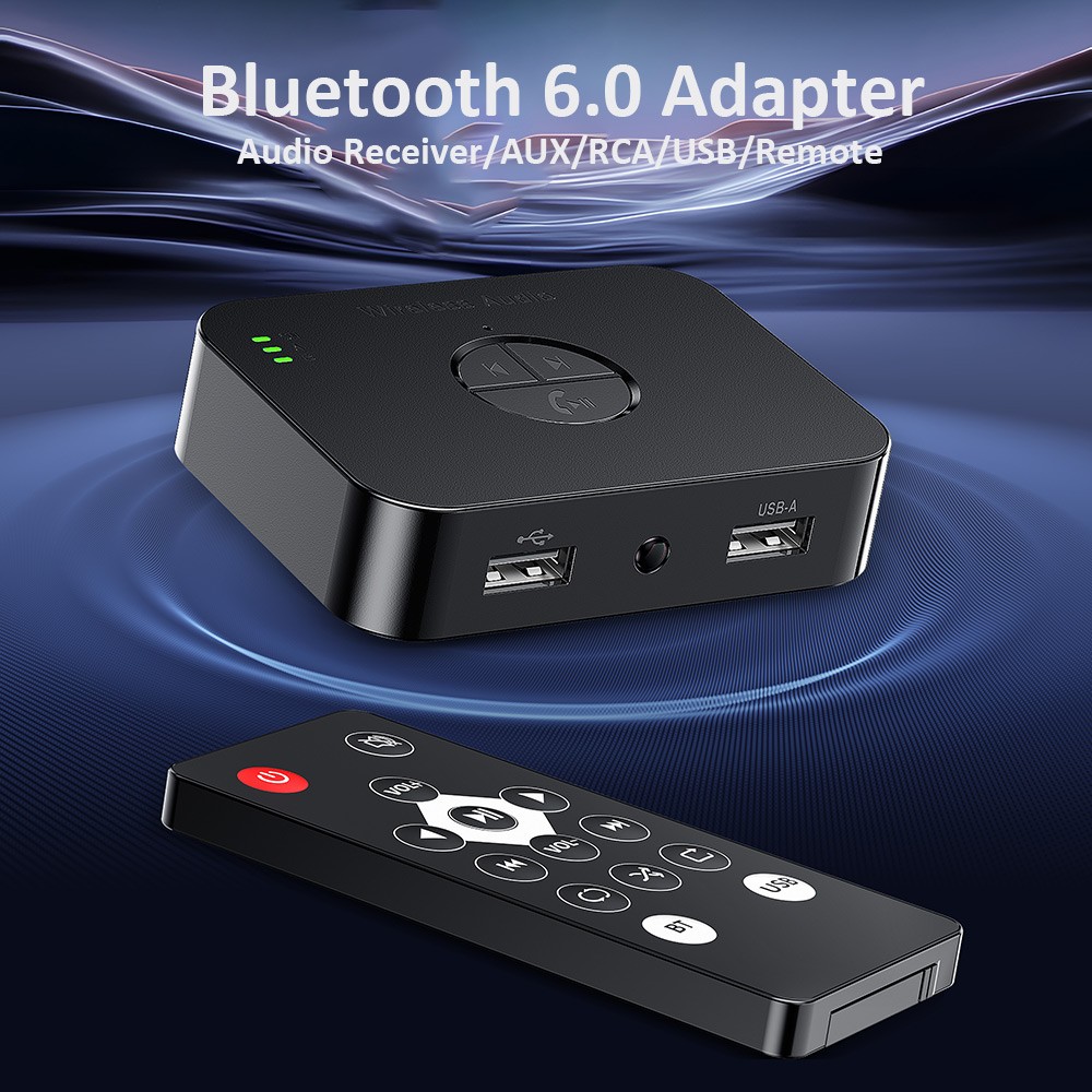 Long Range Bluetooth Receiver 6.0 For Home Stereo Car AUX Speaker Audio Adapter