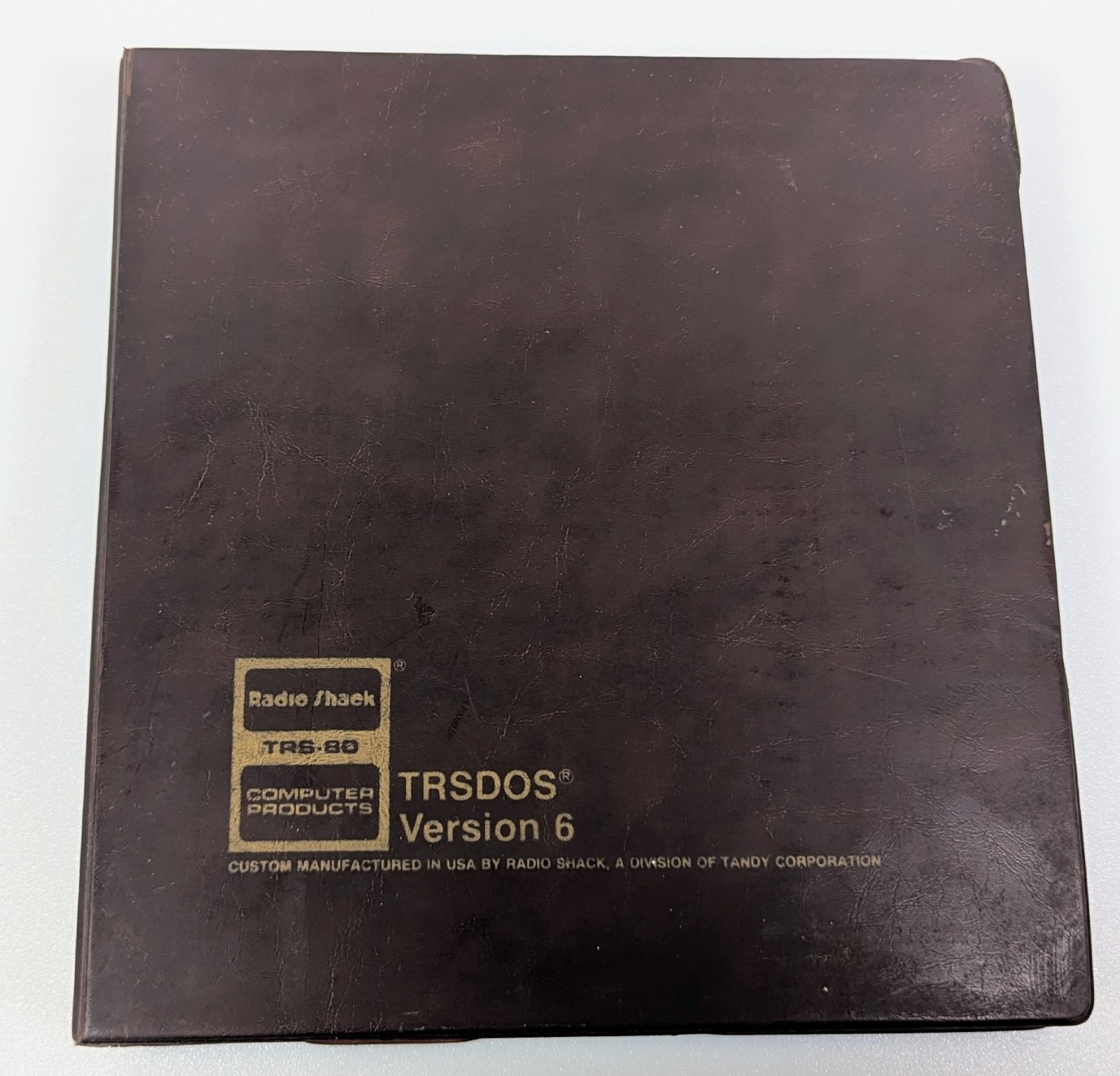 Radio Shack TRS-80 Model 4 TRSDOS Version 6 - 5.25" Disks & Binder + Extras
