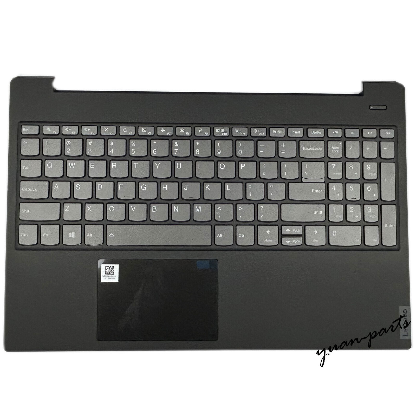 New Lenovo Ideapad S340-15API S340-15IWL IIL Palmrest Keyboard Backlit Black US