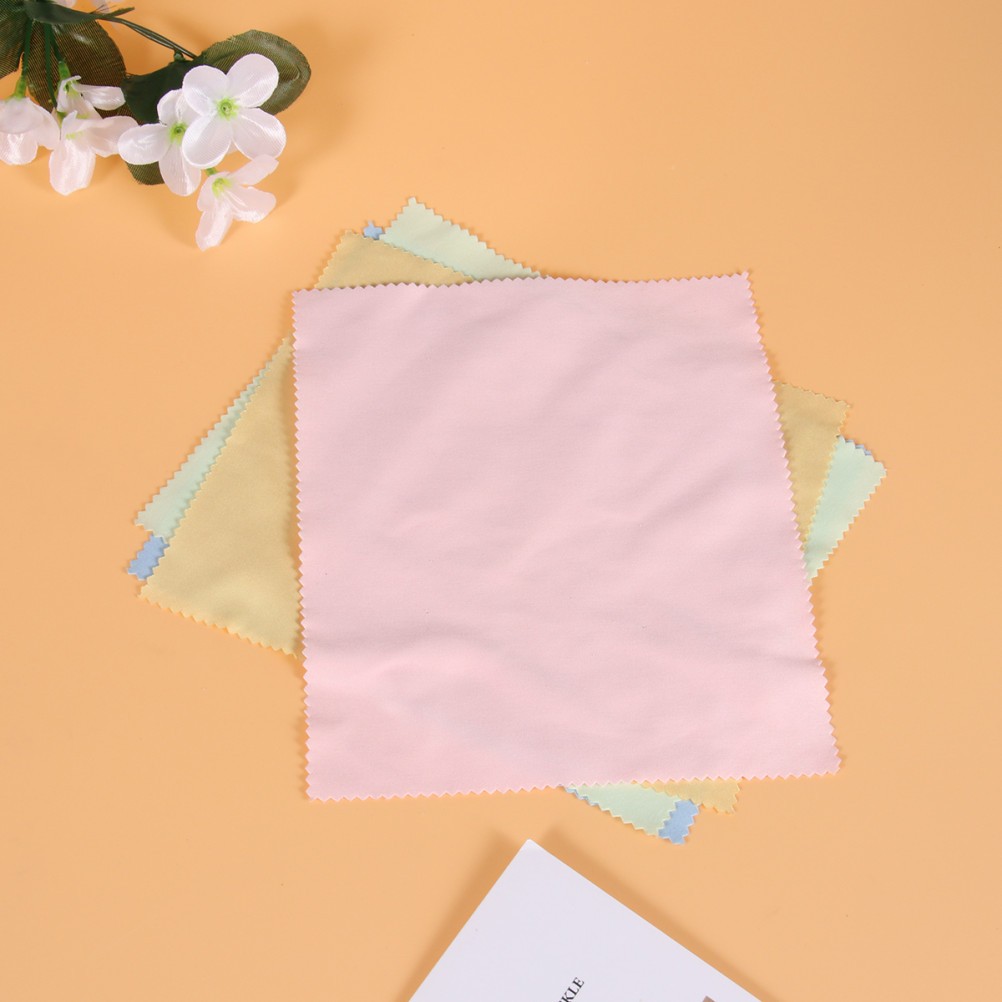 10Pcs Durable Microfiber Phone Screen Cleaning Cloths for LCD Tablets Glasses