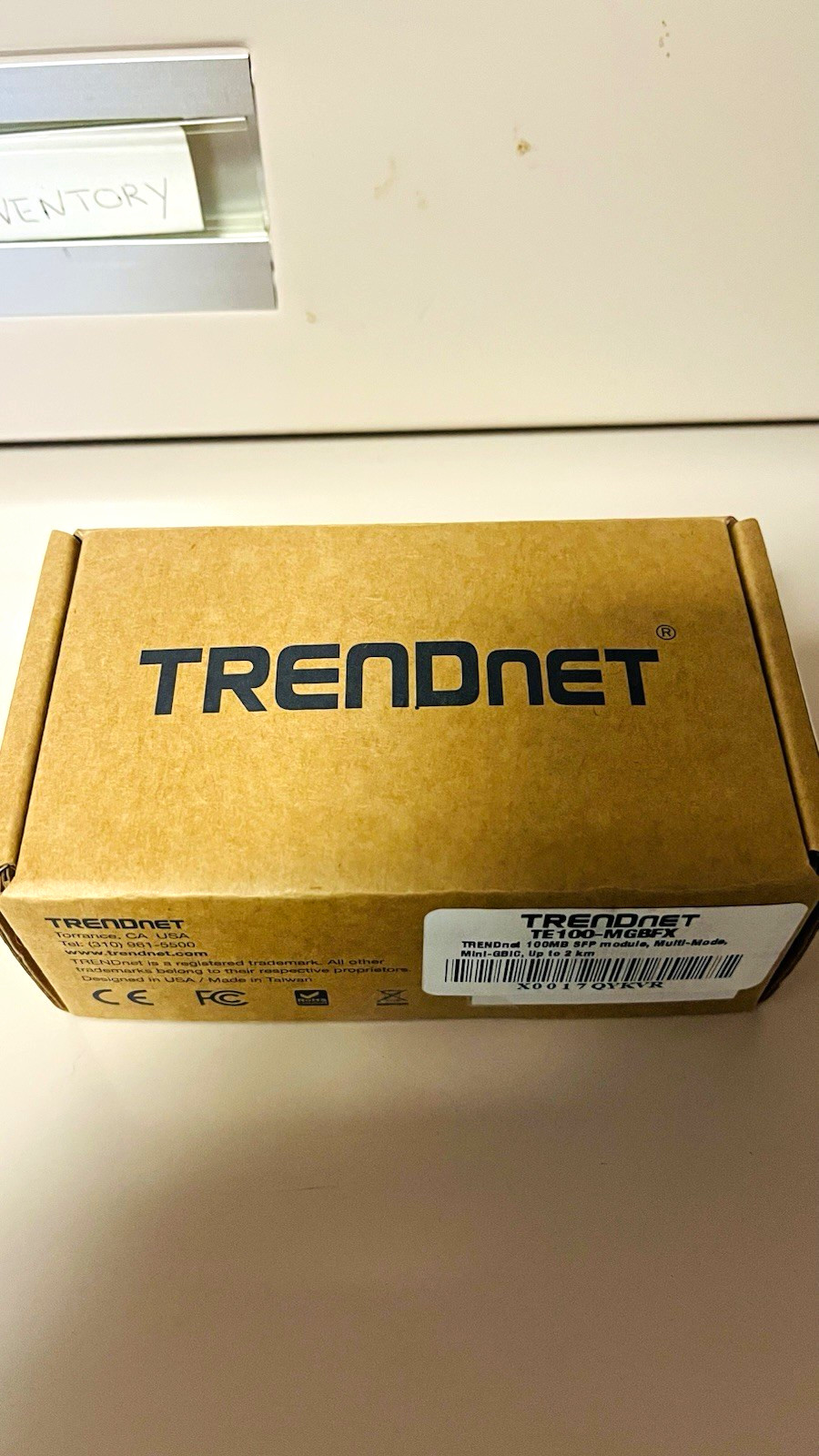 TRENDnet TE100-MGBFX 100Mbps SFP Multi-Mode Mini-GBIC 1310nm Up to 2 km