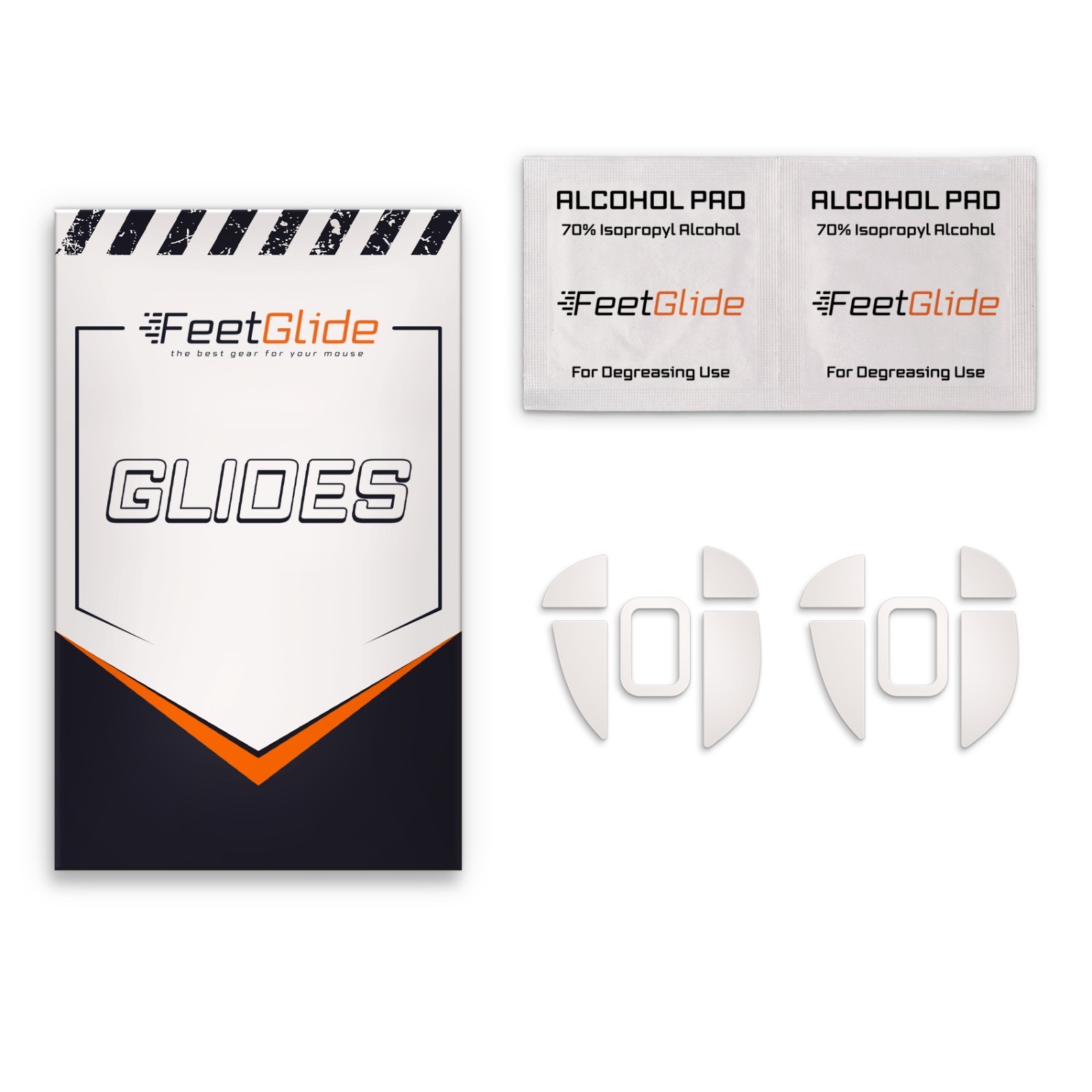 FeetGlide Skates for Bloody R73 Pro / R73 Ultra Replacement Mouse Feet PTFE