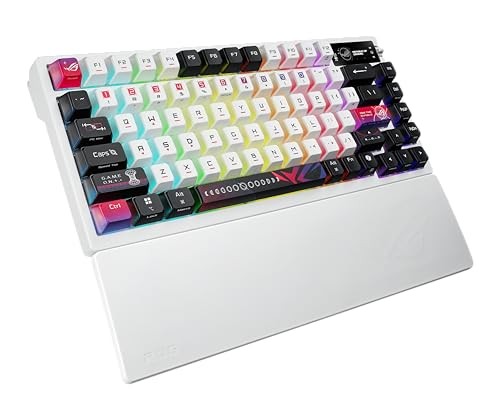 ASUS ROG 75% CUSTOM GAMING KEYBOARD, HOT-SWAPPABLE STORM V2 SWITCHES, GASKET -