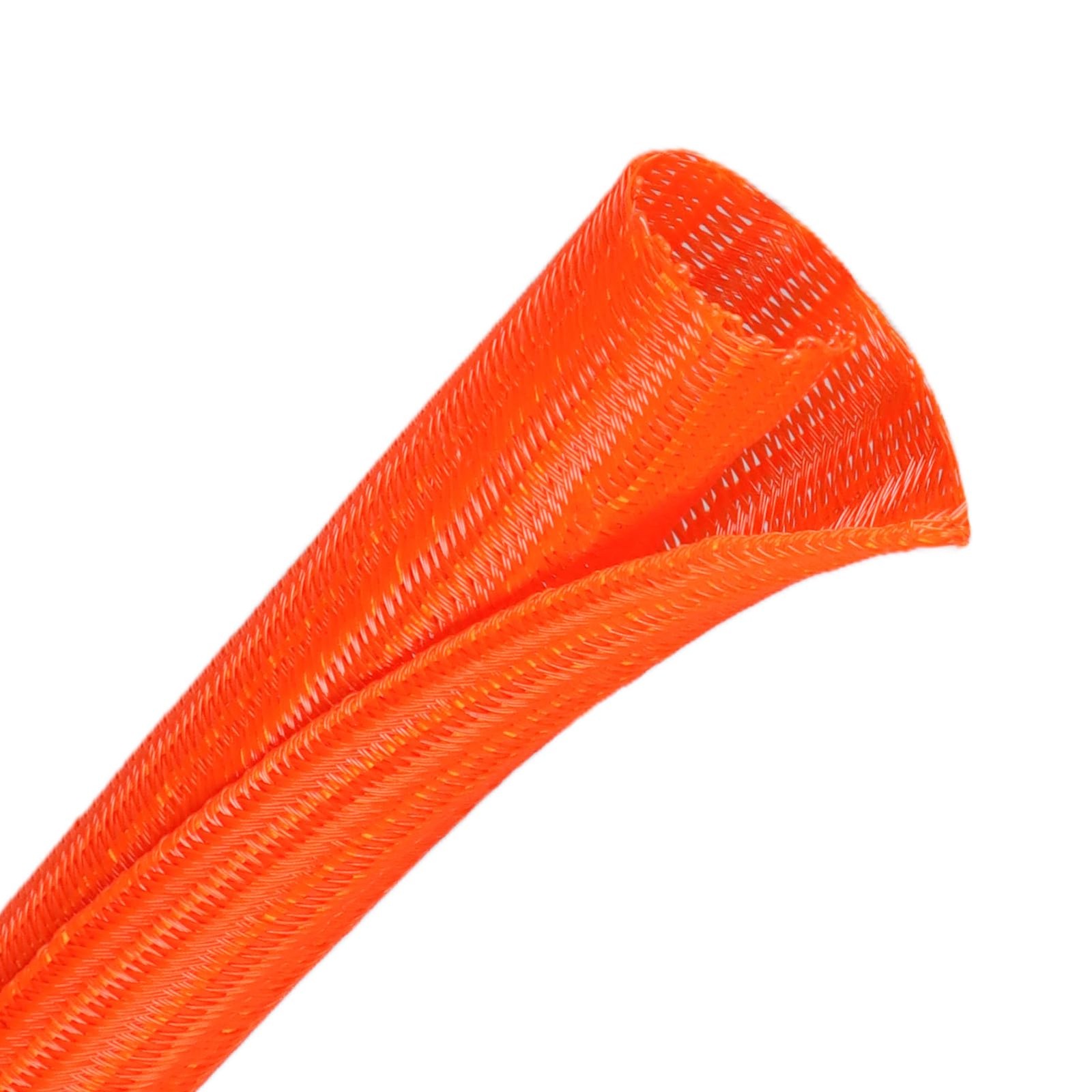 Wire Loom Tubing, 10ft Split Braided Cable Management Sleeve, Flexible Mesh C...