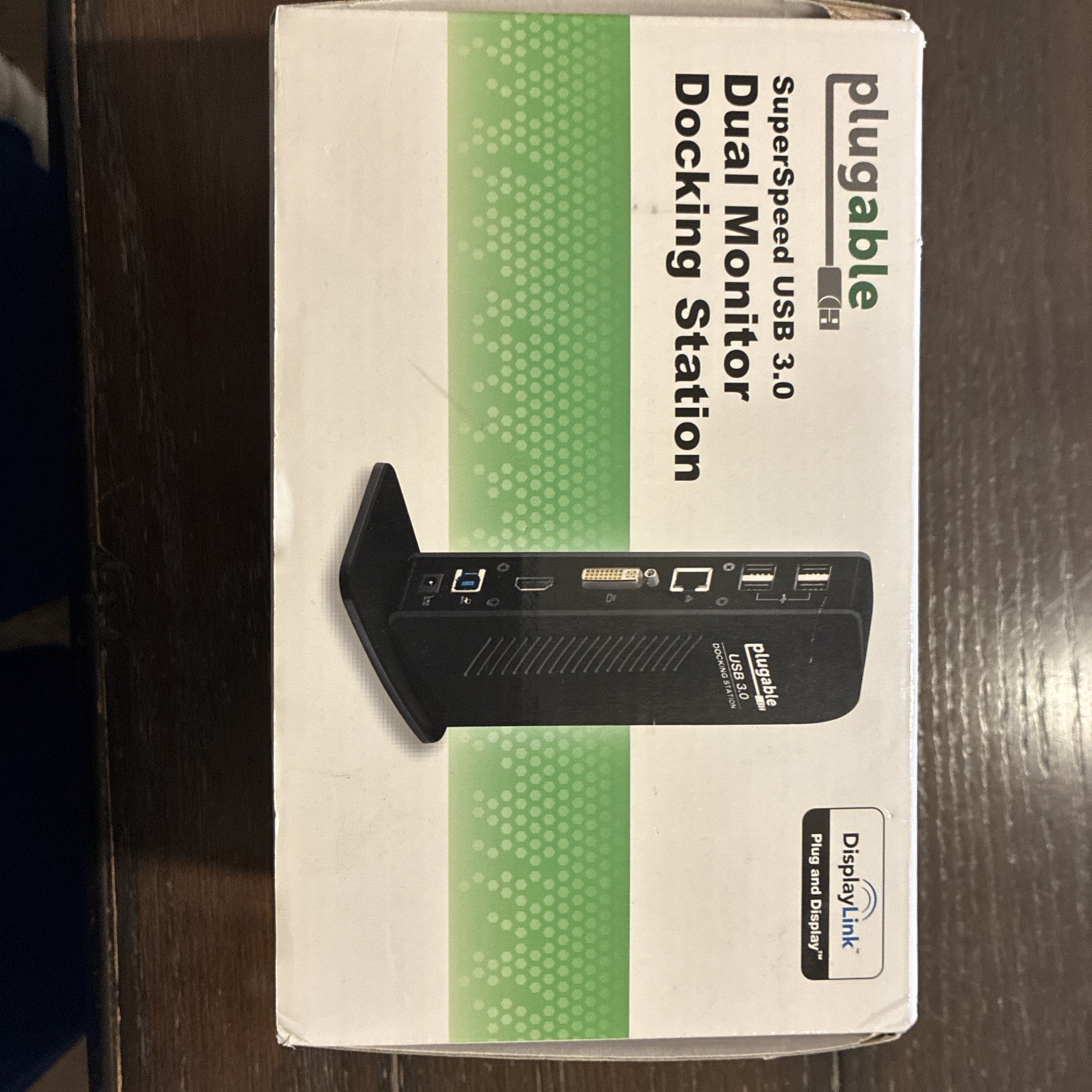 Plugable UD-3900 Dual HDMI USB 3.0/USB-C Docking Station - Black