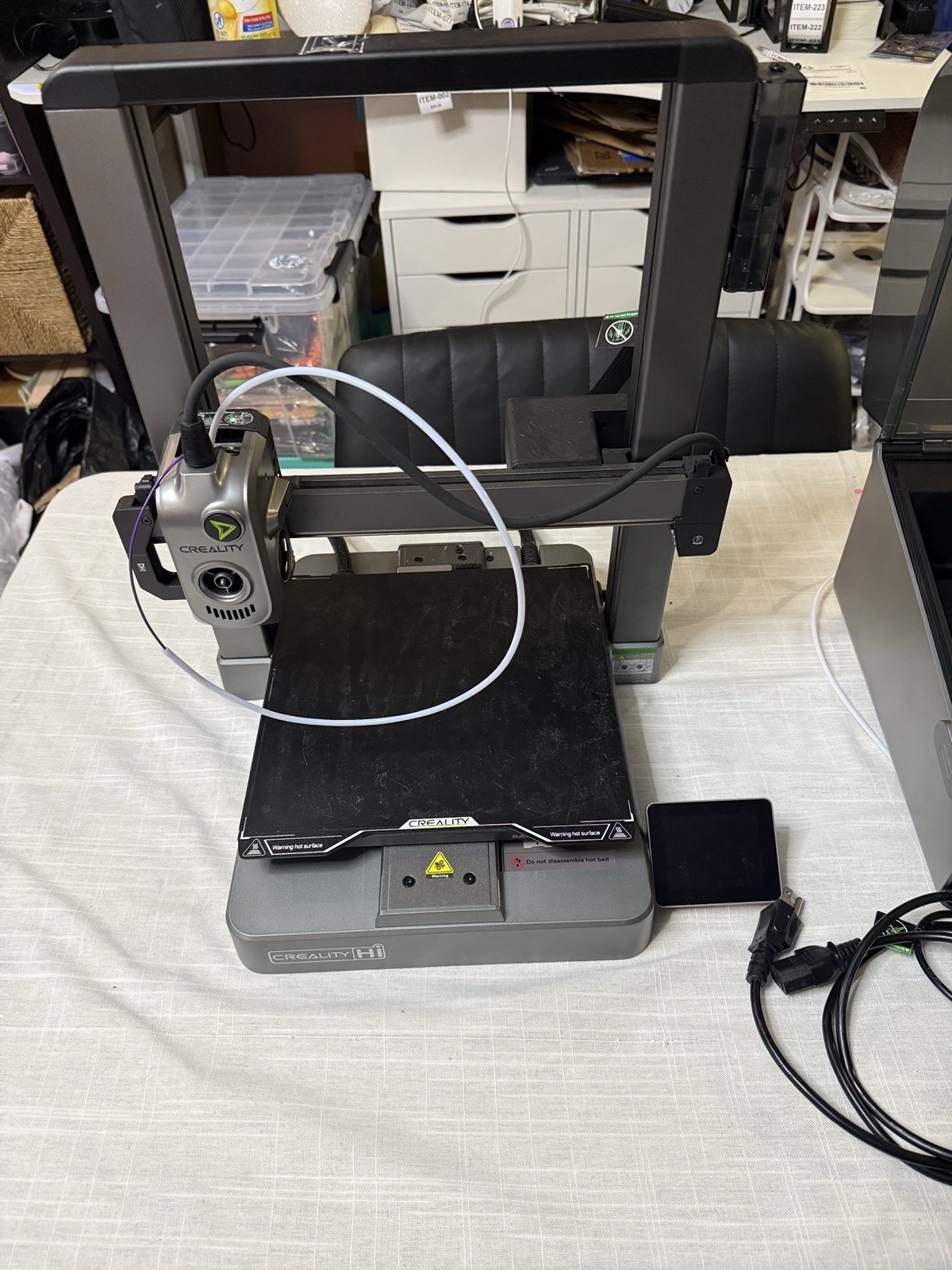 Creality Hi Combo 3D Printer with CFS Multi-Color Filament System Tested Working