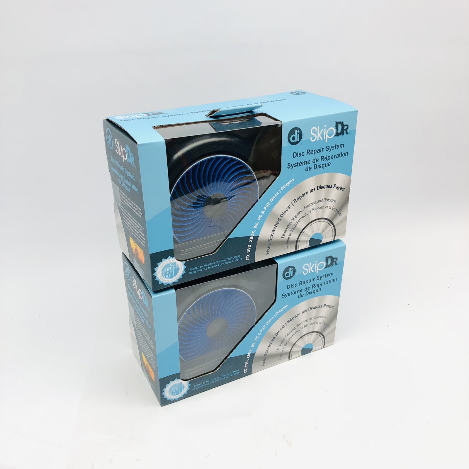LOT OF 2 DIGITAL INNOVATIONS SKIP DR.CLASSIC MANUAL DISC REPAIR SYSTEM