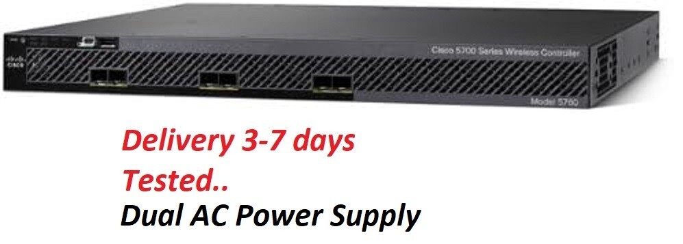 Cisco AIR-CT5760-50-K9 5700 Series Wireless Controller DUAL A Delivery 3-7 days