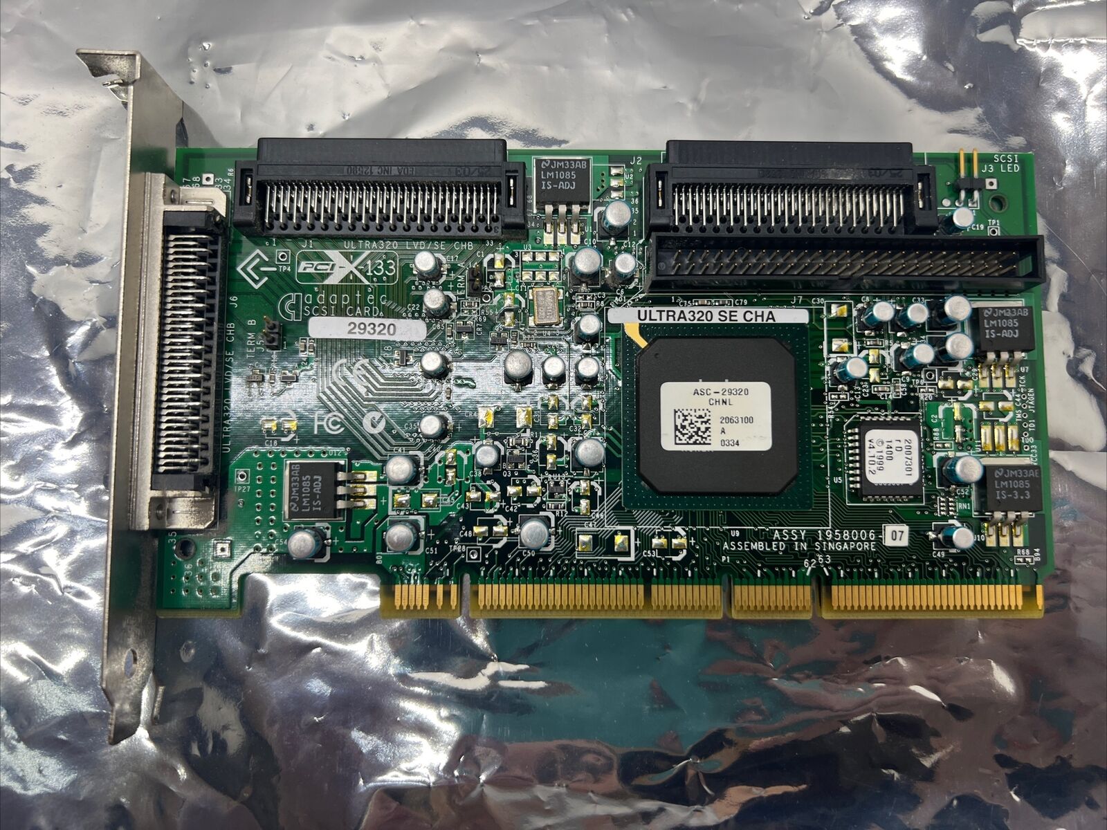 ASC-29320A ASC-29320A-R Adaptec 320M SCSI RAID Card