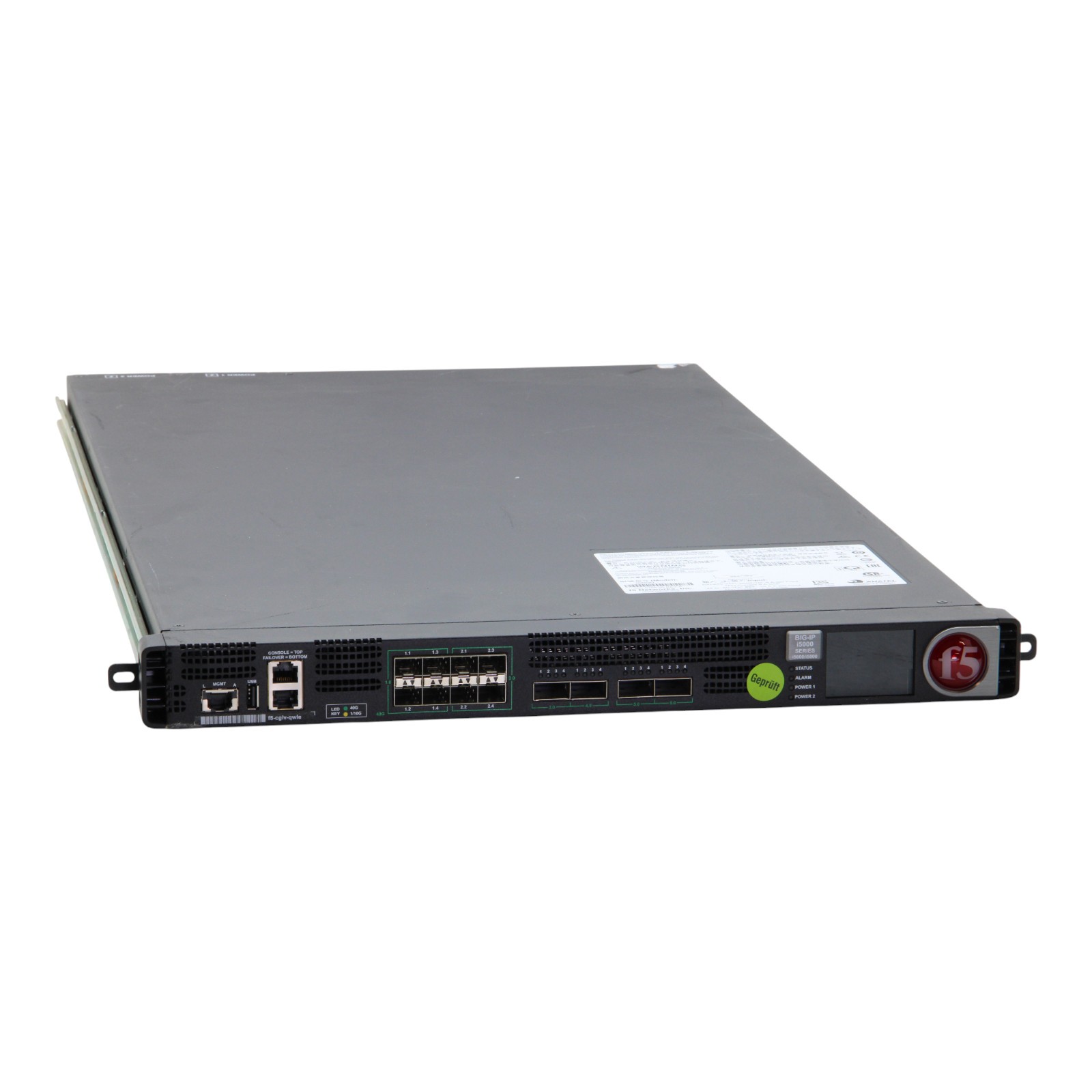 F5 Networks Big IP i5600/i5800 200-0396-05 LTM Local Traffic Manager without HDD