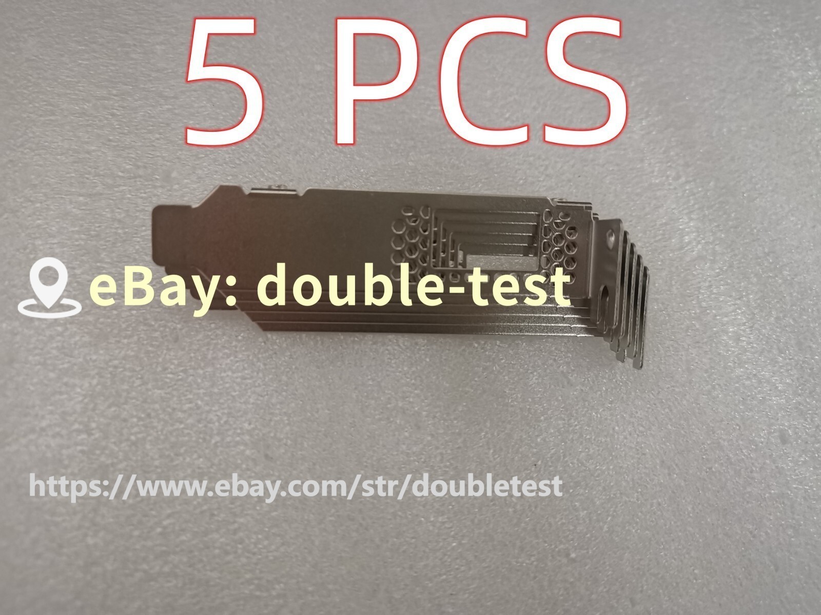 5PCS Low Profilet Bracket for Mellanox MCX415A MCX515A MCX455A MCX555A
