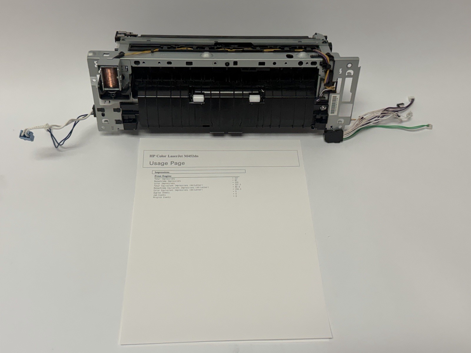 RM2-6460 HP M452/477/M454/M479 FUSER DUPLEX (RM2-6418) LOW PAGE COUNT 334 Only
