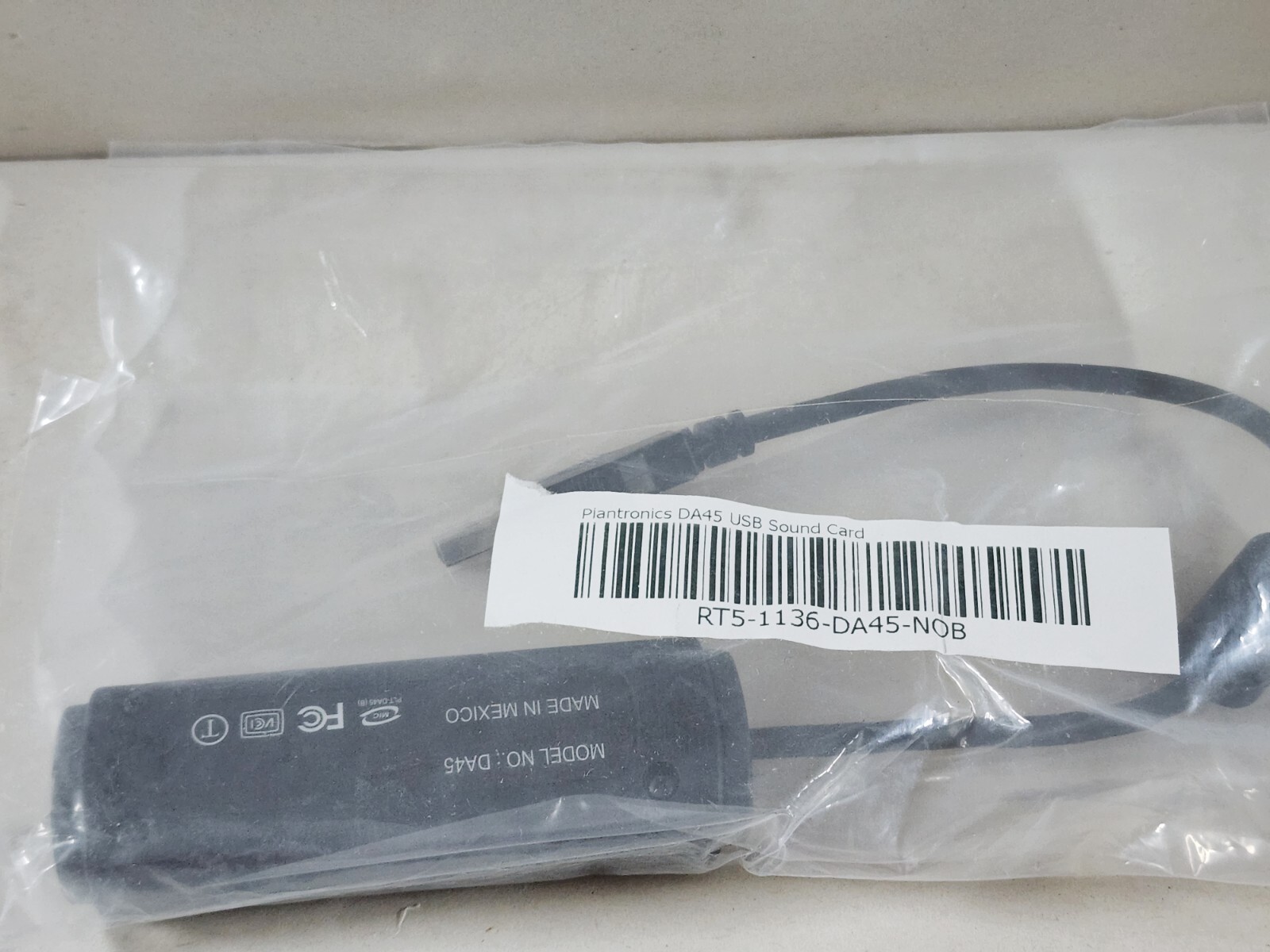 Plantronics DA45 USB Sound Card