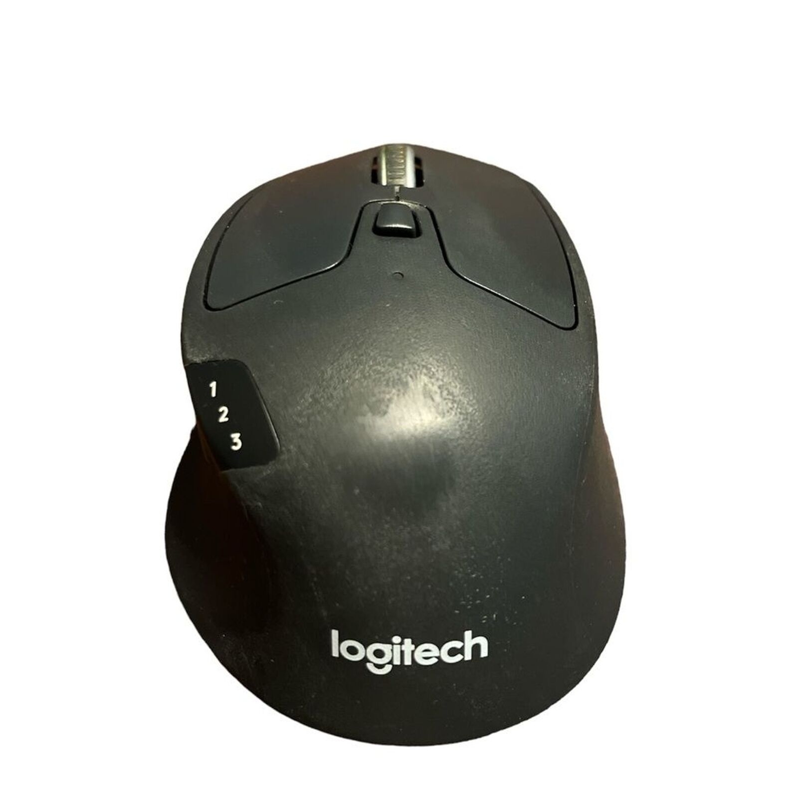 Logitech M720 Triathlon Multi-Device Wireless Mouse, Bluetooth - Black