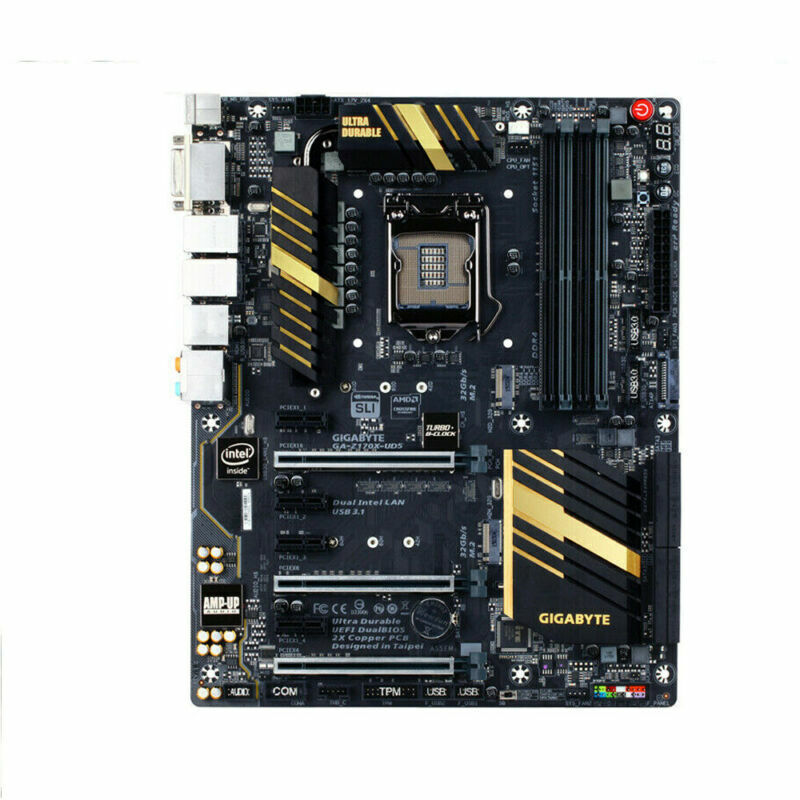 Original Gigabyte GA-Z170X-UD5 Intel Z170 DDR4 LGA 1151 ATX PCIE 3.0 Motherboard