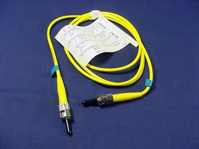 1M Leviton Fiber Optic Single-Mode Simplex Patch Cable Cord ST UPC UPSST-S01