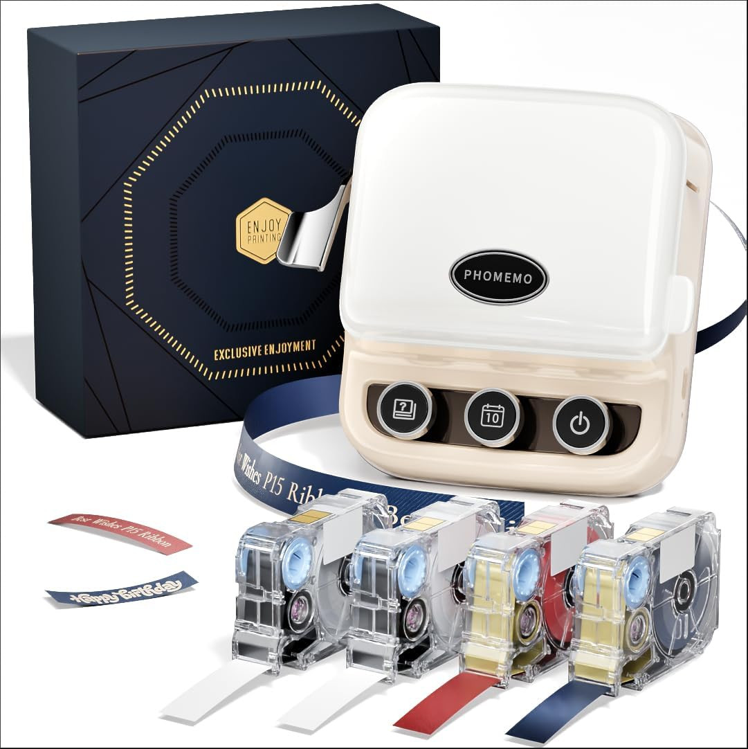 P15 Ribbon Printer Label Maker Machine