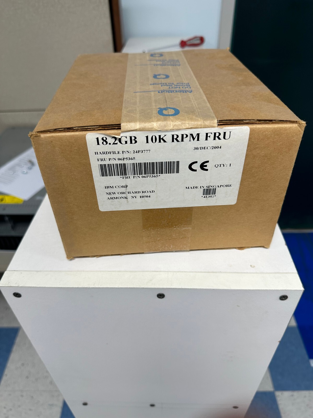 06P5365 18.2GB 10K U160 68PIN HDD
