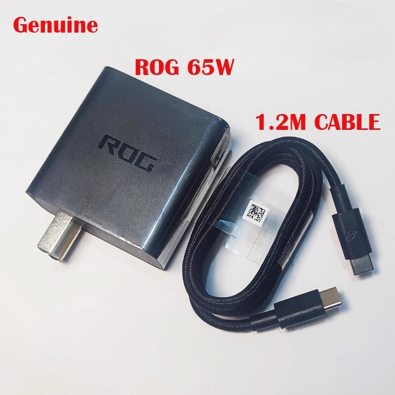 ASUS Official ROG 65W Adapter Charger USB-C Cable For ROG 7 7S 6 6 Pro 5 5S Pro
