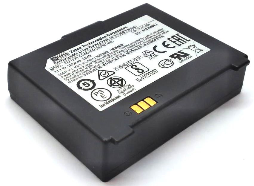 Zebra ZQ110 Battery Mobile Printer 74V 1200mAh 8.8Wh P1070125-008 Genuine OEM