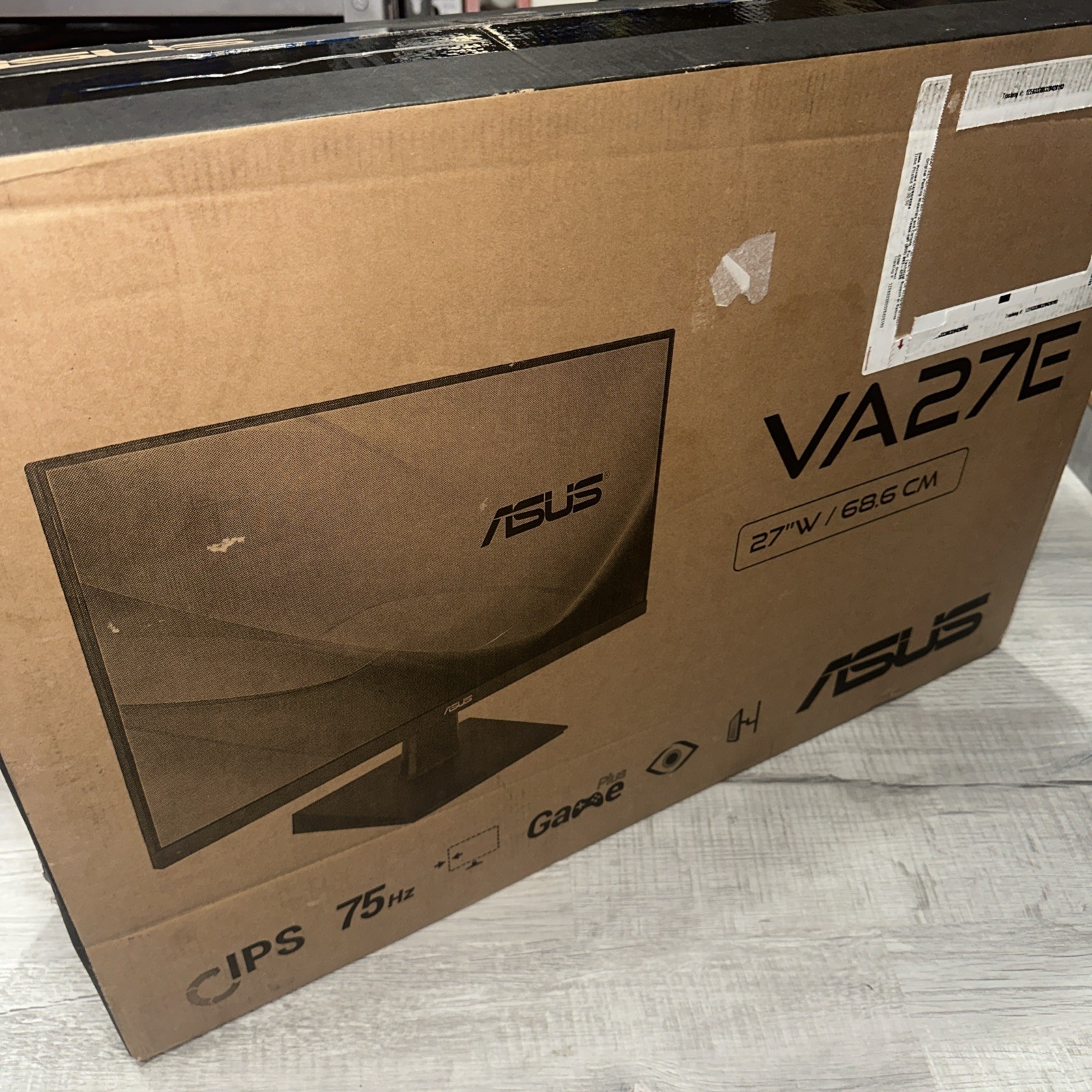 ASUS 27In Eye Care Monitor Full Hd Ips 75Hz Adaptive-Sync Hdmi D-Sub, VA27EHE