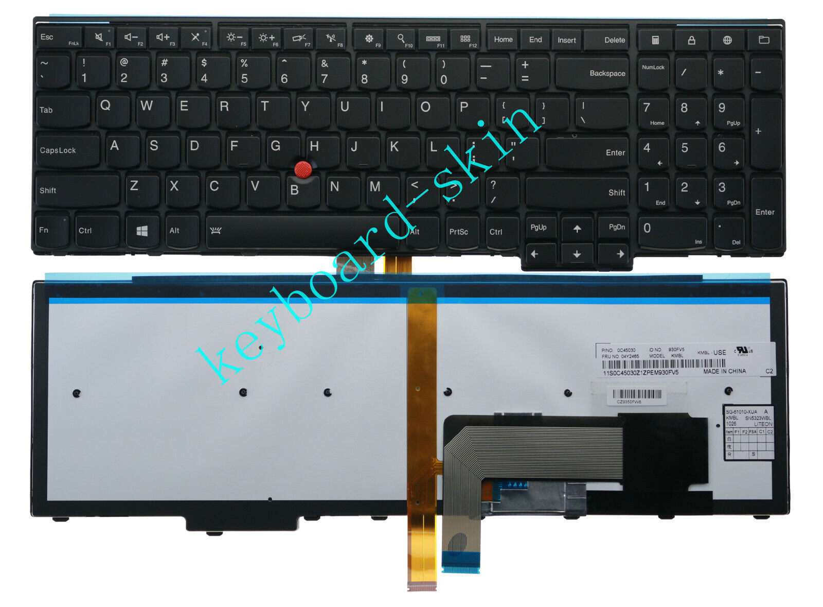 New for IBM Thinkpad T540p T550 E540 E531 W540 L540 W550 W550s Keyboard backlit