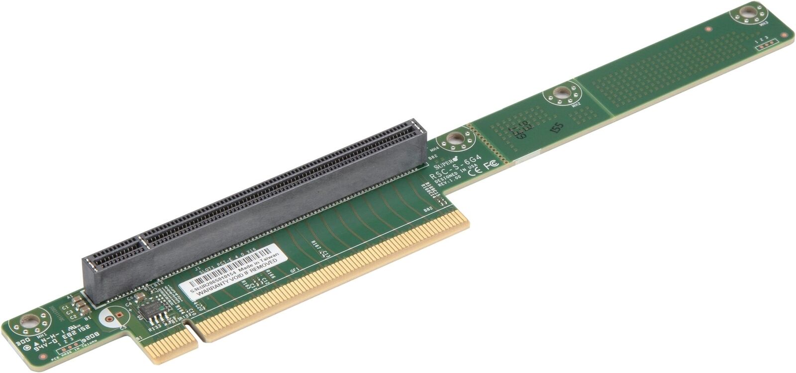 Supermicro RSC-S-6G4 Accessory 1U LHS Standard riser card w PCI-E 4.0 x16 slot