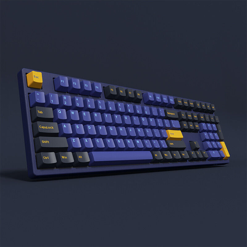 Akko Horizon 3108 DS v2 108 key Wired Mechanical Keyboard, PBT, Orange Switches