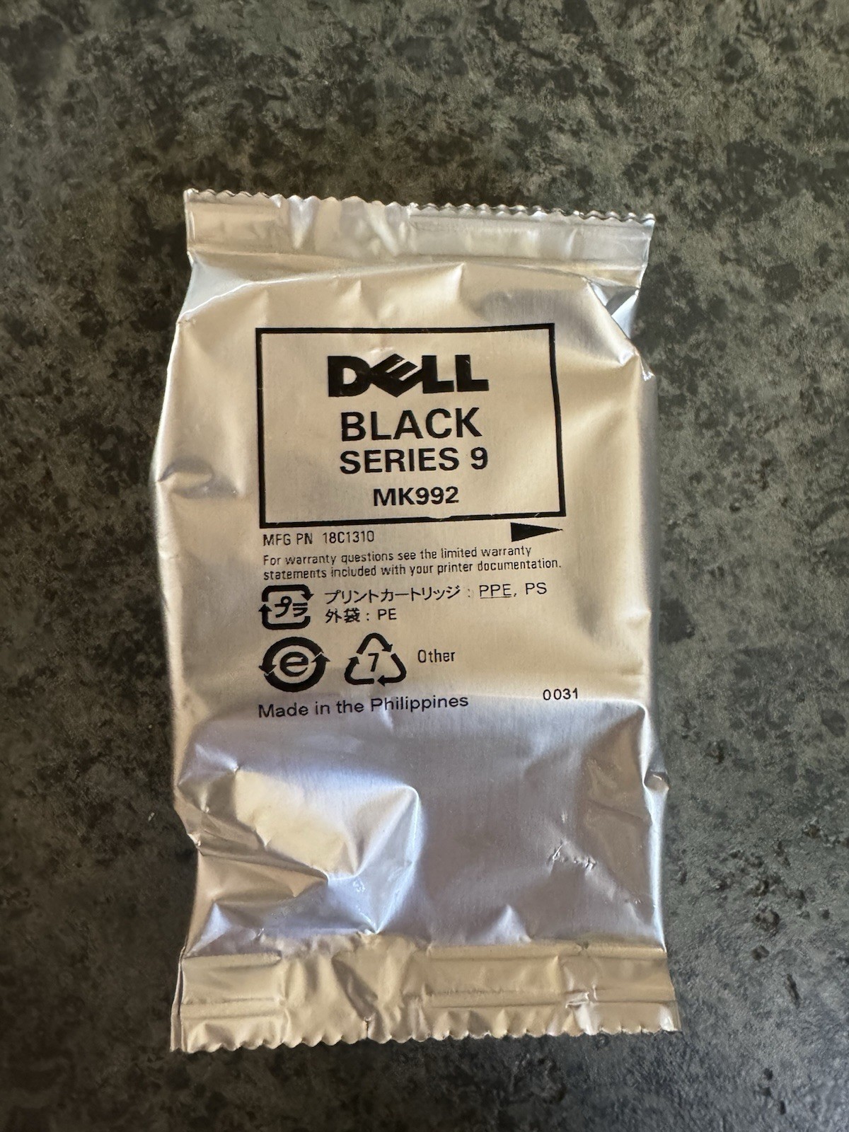 Genuine Dell MK990 Black Series 9  Ink Cartridge 926 V305 V305w