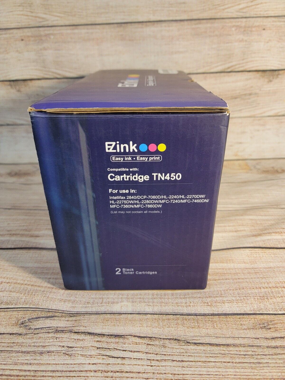 EZink  Compatible Toner Cartridge TN450 - For Brother One Pack (Two PCS )