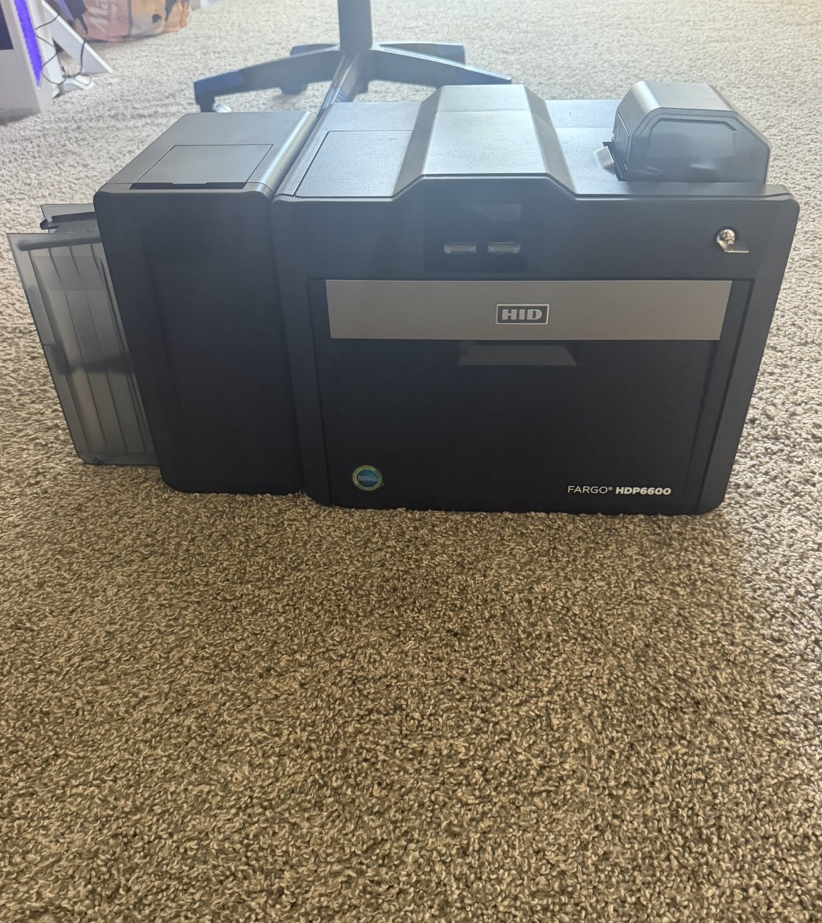 HID Fargo HDP6600 ID Card Printer Double Sided Color